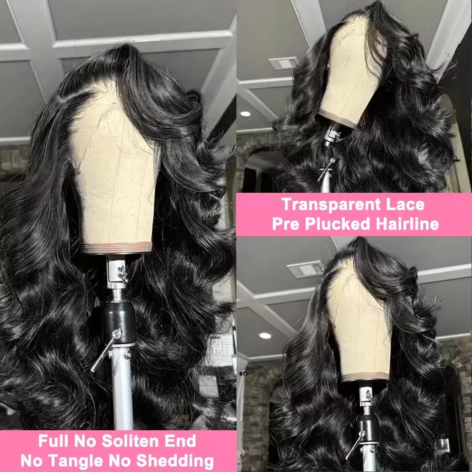 Perruque ondulée sans colle en cheveux humains 6x4, 5x5, 9x6, 7x5, perruque avec fermeture en dentelle 13x4, 13x6, perruque frontale en dentelle 360, cheveux 100% humains