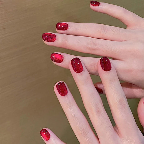 Vernis à ongles gel holographique à paillettes effet miroir blanc porcelaine, effet œil de chat, 10 ml, effet galactique magnétique, à dissoudre sous une lampe UV LED.