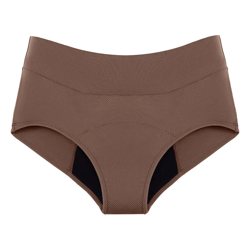 Culottes menstruelles 3 couches absorbantes pour incontinence physiologique, respirantes et imperméables, sous-vêtements menstruels pour femmes.
