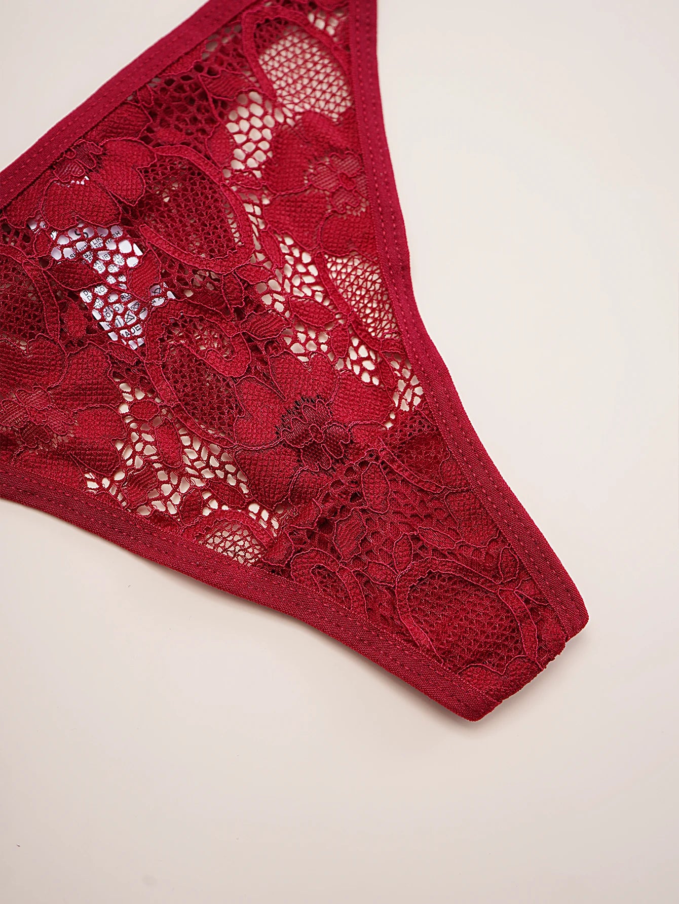 String sexy en dentelle semi-transparente, ultra-fin, taille basse, dos en T, 1 pièce, pour femme, tailles XS à XL.