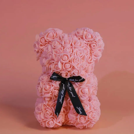 Rose Bear Gift Valentine's Day Wedding Decoration 19cm