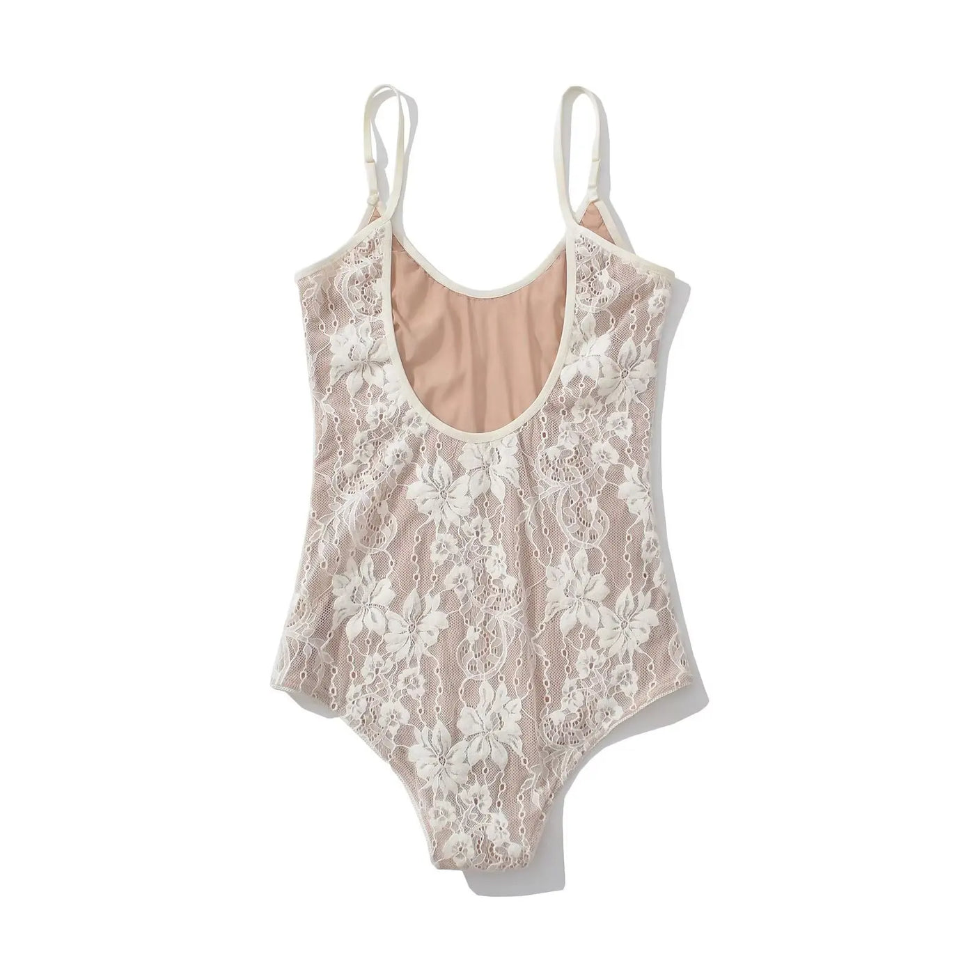 Body sexy transparente de encaje con forro, sin espalda, con tirantes finos, mono corto ajustado para mujer, monos ajustados, enterizos.