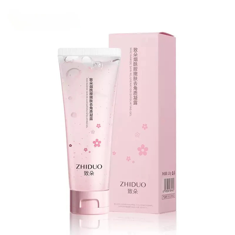 Gel exfoliant nettoyant en profondeur pour le visage, soin éclaircissant et hydratant, gommage réparateur, 60 g