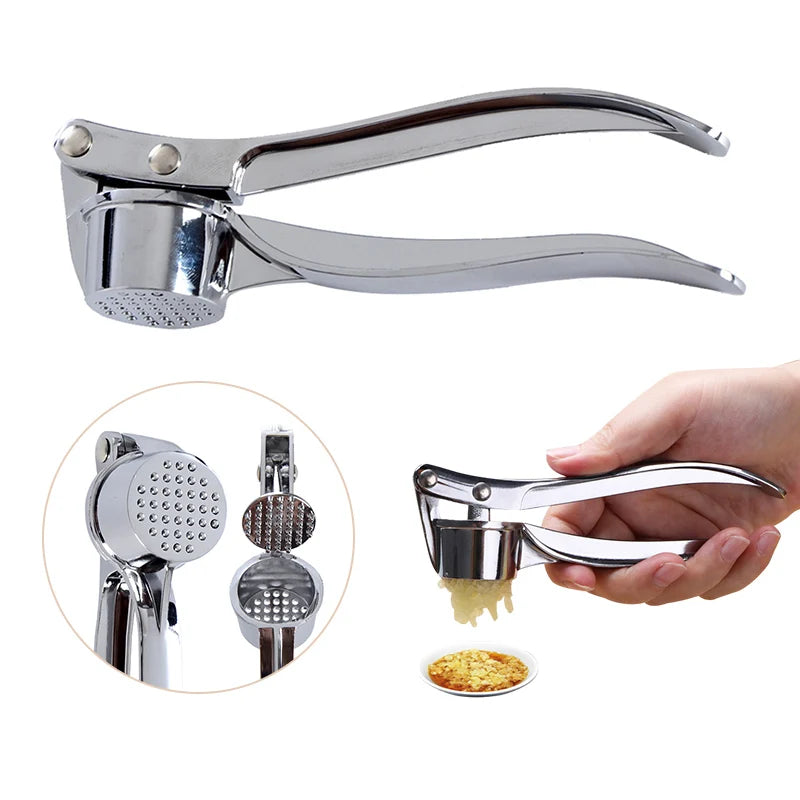 Presse-ail, broyeur, hachoir, presse-ail manuel en acier inoxydable, accessoire de cuisine
