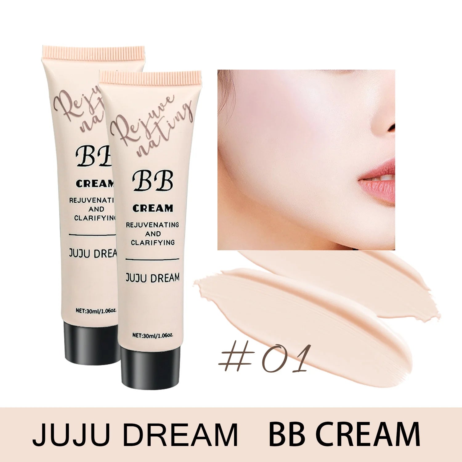 Crème BB, crème isolante, fond de teint liquide, hydratant, régulateur de sébum, maquillage longue tenue, lait, peau sèche, sans poudre