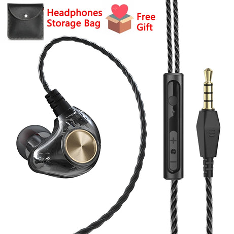 Écouteurs filaires Extra Bass avec microphone et prise jack 3,5 mm, style Noodles, pour Samsung