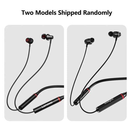 Écouteurs Bluetooth Lenovo HE05X 100 % originaux, étanches, son Hi-Fi, tour de cou magnétique, casque de sport