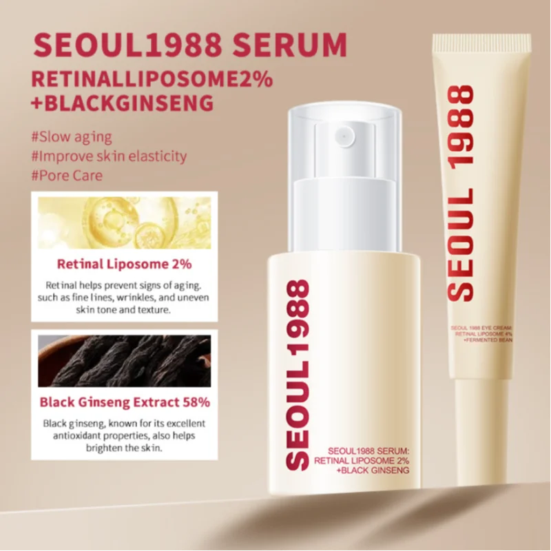 Women's Retinol Eye Cream Series Serum Lightening Dark Circles Lifting And Firming Skin Anti Aging Eye Repair Seoul 1988 Product