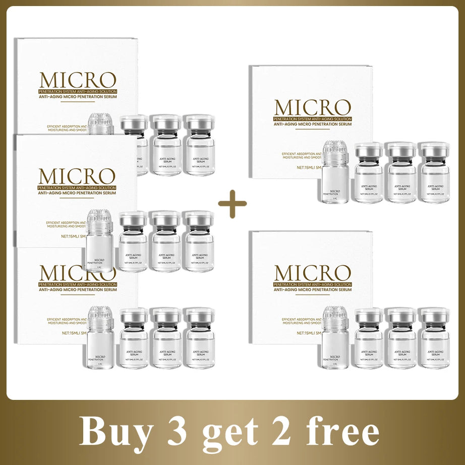 Coffret Essence Anti-Rides au Collagène Hydratante Raffermissante Nettoyante des Pores Anti-âge