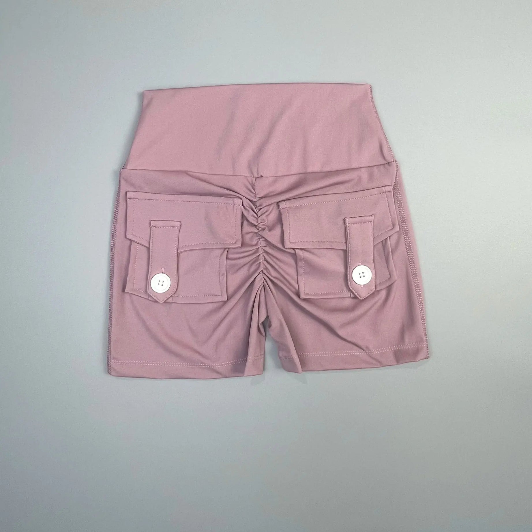 Short de fitness Peach Butt pour femme, pantalon cargo trois-quarts à séchage rapide avec poche, legging de yoga gainant pour l'été