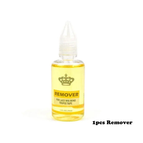 Colle pour perruques Plussign avec dissolvant Super Lace Glue pour perruques en dentelle/toupets/clos, kit d'installation de perruques