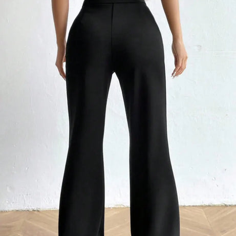 Pantalon de yoga décontracté évasé taille haute, pantalon évasé en tissu d'automne pour femmes, legging de yoga taille haute extensible, pantalon de fitness extérieur