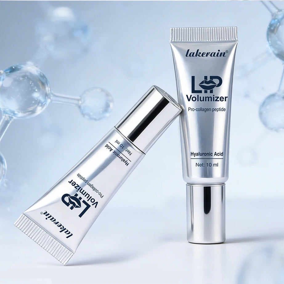 Aceite labial voluminizador instantáneo con ácido hialurónico Lakerain para reducir las líneas de expresión, esencia para el cuidado de los labios, brillo labial hidratante para mujeres.