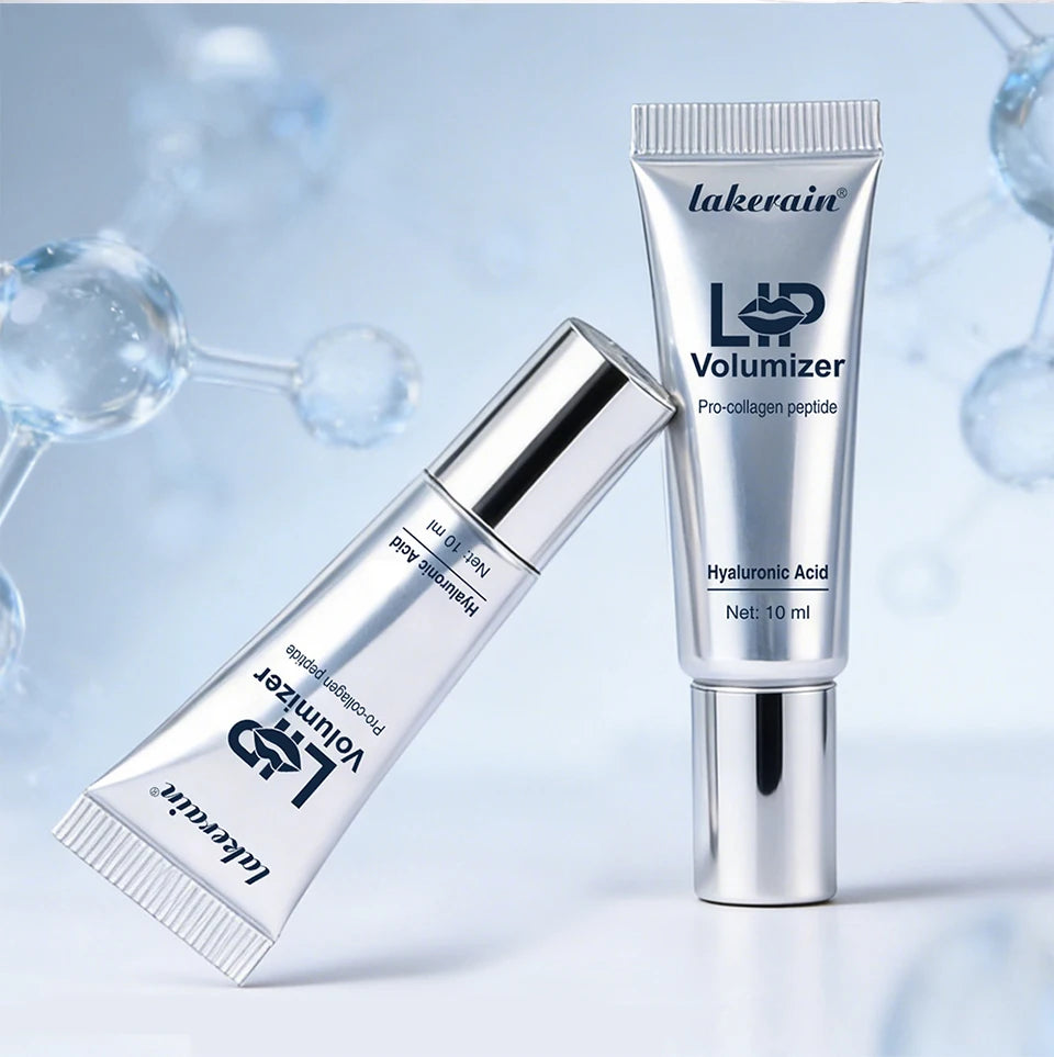 Aceite labial voluminizador instantáneo con ácido hialurónico Lakerain para reducir las líneas de expresión, esencia para el cuidado de los labios, brillo labial hidratante para mujeres.