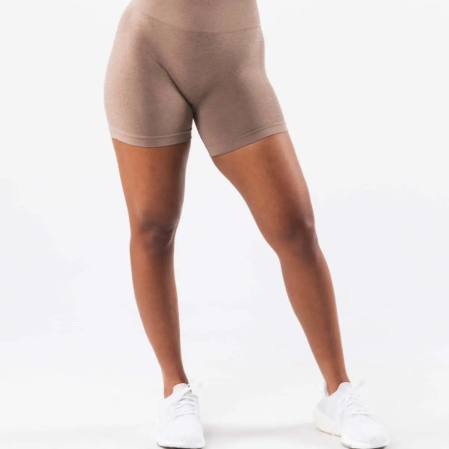 NCLAGEN Sports Shorts Woman High Waist Gym Clothes Seamless Leggings Booty Scrunch Tights Running Workout Fitness Cycling Shorts