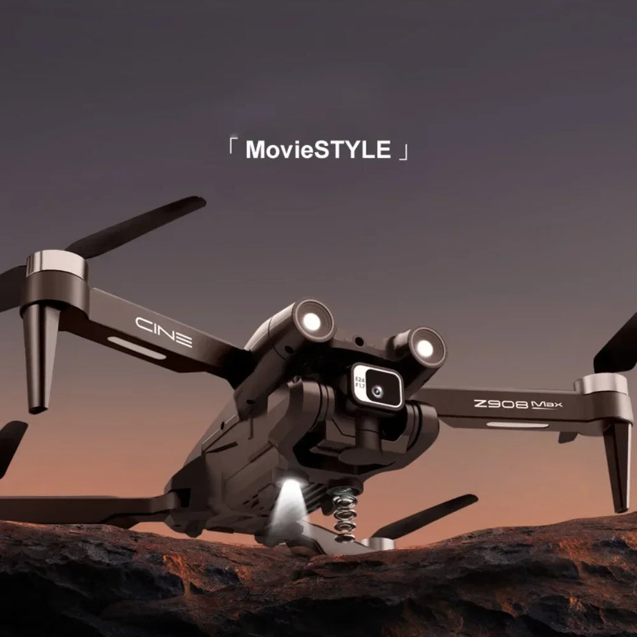 Drone Original Z908 Pro /MAX 8K ESC Professionnel 4K avec localisation par flux optique et évitement d'obstacles sur 3 côtés - Quadricoptère jouet