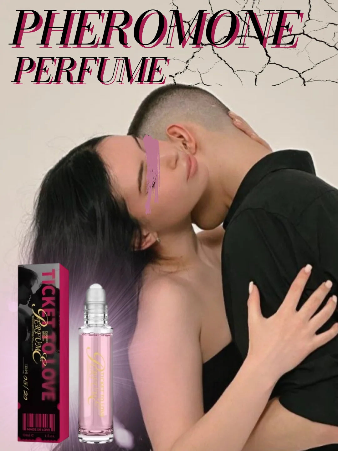 Nouveau parfum aux phéromones de haute qualité, au charme envoûtant et à la fragrance longue durée, attirant hommes et femmes, et séduisant fortement le sexe opposé.
