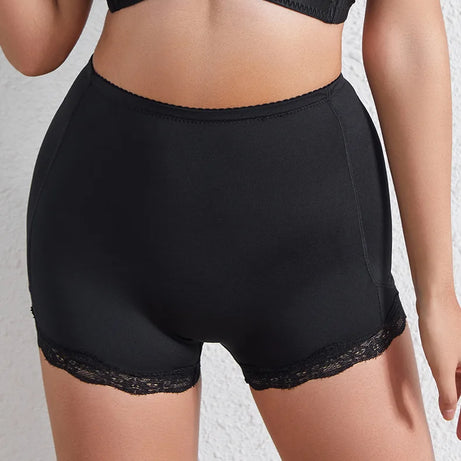 Culotte gainante avec coussinets pour les hanches, effet push-up et rehausseur de fesses, ventre plat, effet lissant, effet fesses rebondies.