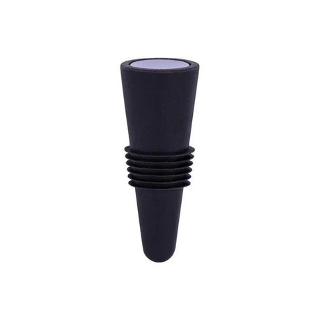 Lot de 1 bouchon en silicone pour bouteilles de vin et autres boissons, étanche, réutilisable.