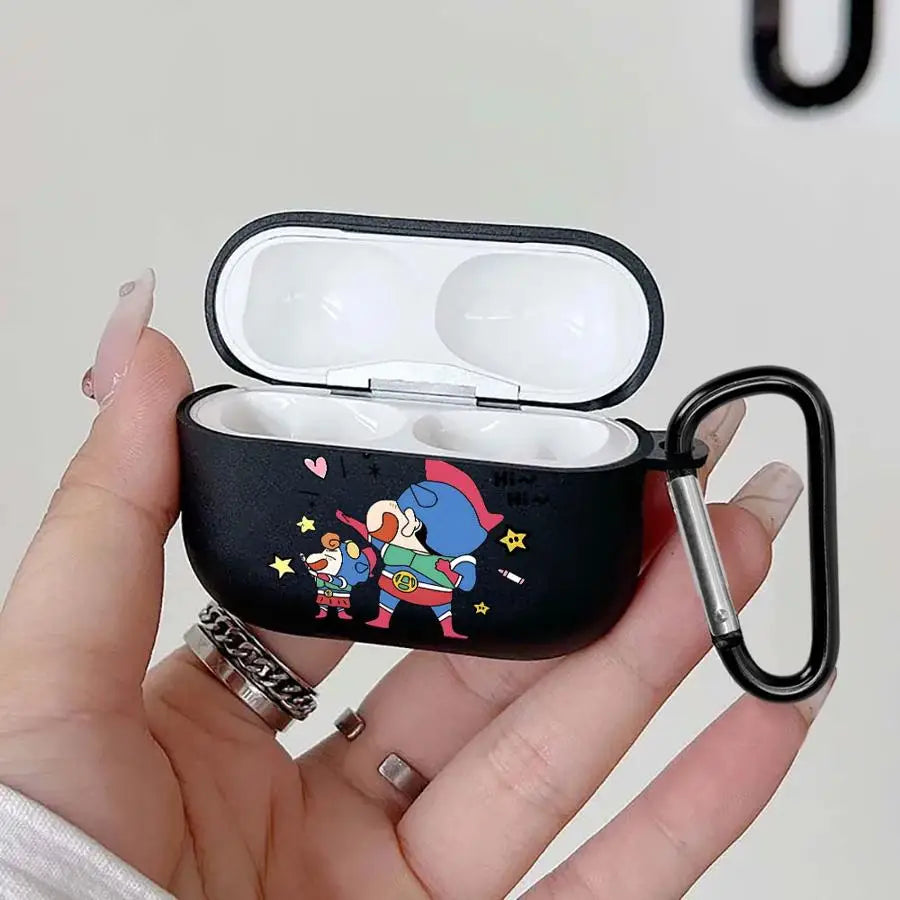 Étui Shin Dynamic Superman pour AirPods 1 Pro 2 3 4 Pro 3 Pro 2