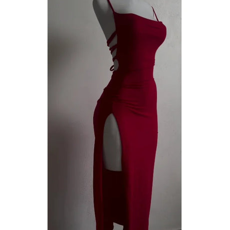 Robe d'été explosive 2025, ultra-sensible, dos nu, style Spice Girl, robe taille basse