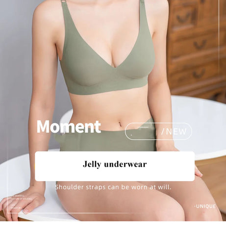 Soutien-gorge sexy sans coutures et sans armatures, soutien-gorge ajustable, sous-vêtements féminins, brassière rembourrée push-up, lingerie intime