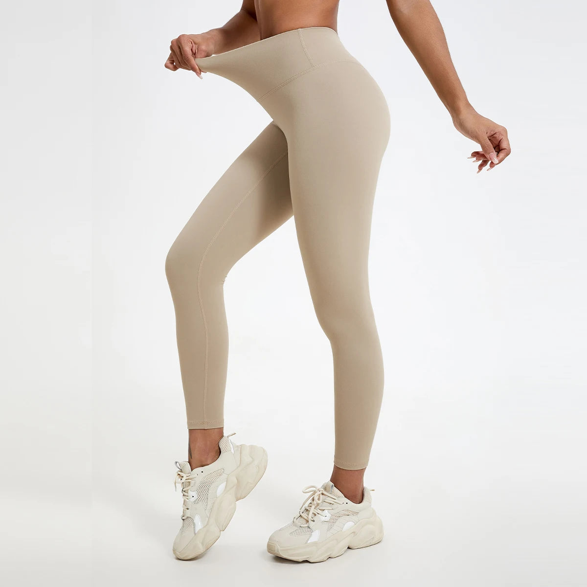 Leggings taille haute Hearuisavy en tissu ultra doux, séchage rapide, parfaits pour la gym, le yoga et la course à pied. Effet push-up.
