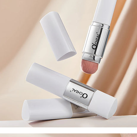 Fond de teint stick thermosensible O'CHEAL, couvrance du visage, imperfections et pores, double embout, fini mat.