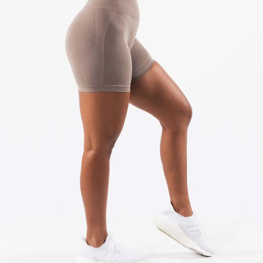 NCLAGEN Sports Shorts Woman High Waist Gym Clothes Seamless Leggings Booty Scrunch Tights Running Workout Fitness Cycling Shorts