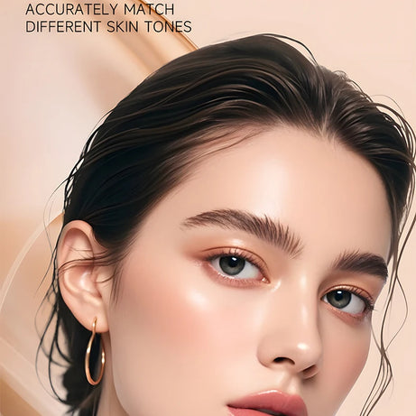 Fond de teint stick thermosensible O'CHEAL, couvrance du visage, imperfections et pores, double embout, fini mat.