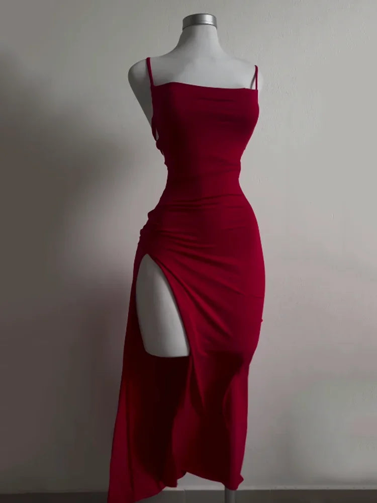 Robe d'été explosive 2025, ultra-sensible, dos nu, style Spice Girl, robe taille basse