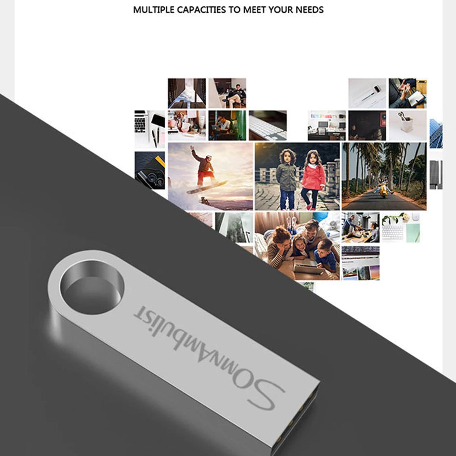 Clé USB SomnAmbulist 32 Go, 64 Go, 128 Go, USB 2.0 haute vitesse pour PC et appareils mobiles ; mini-clé USB 16 Go, 32 Go, 64 Go, 8 Go, 4 Go
