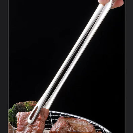 Pinces à barbecue en acier inoxydable, pinces à aliments, pinces à steak, pinces à pain, ensemble d'ustensiles de cuisine antidérapants, petits outils et accessoires
