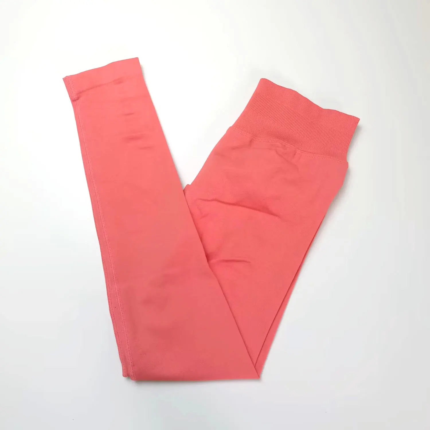 Leggings NCLAGEN Impact pour femmes, sans coutures, pantalon de sport et de yoga, bande côtelée basse, vêtements de gym et de fitness, collants froncés pour les fesses