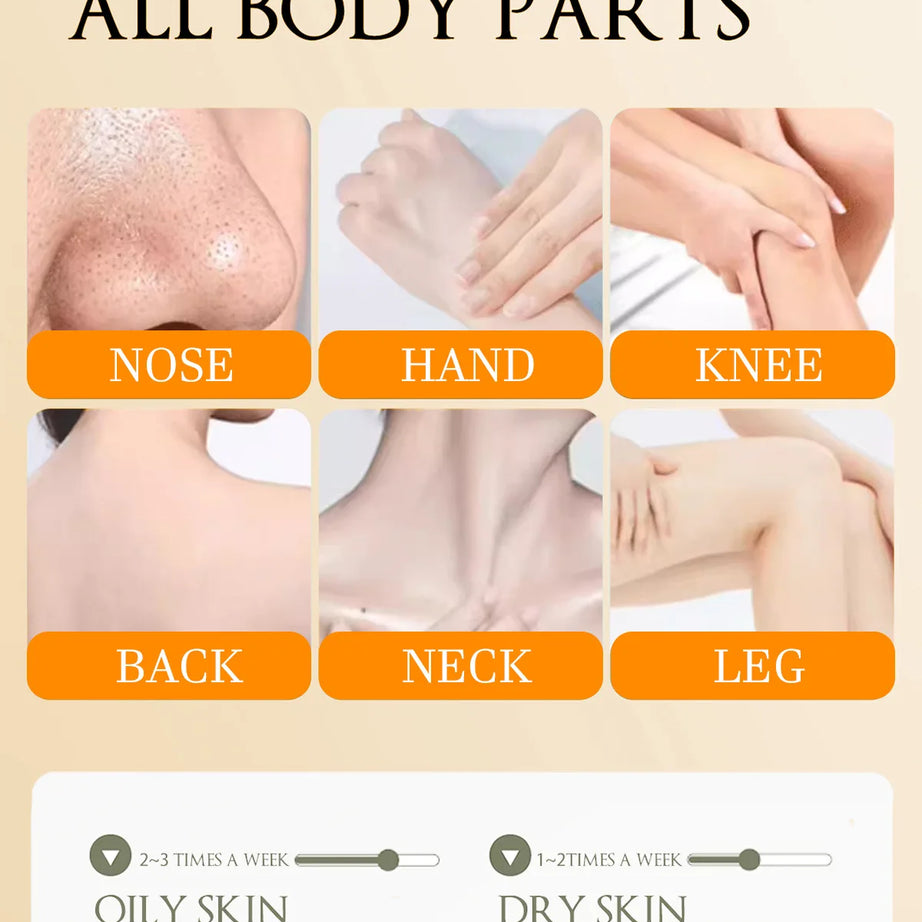 Gel exfoliant à l'orange 50 g, exfoliant, élimine les cellules mortes, nettoie en profondeur, longue durée, hydrate, purifie les pores, convient pour le corps entier