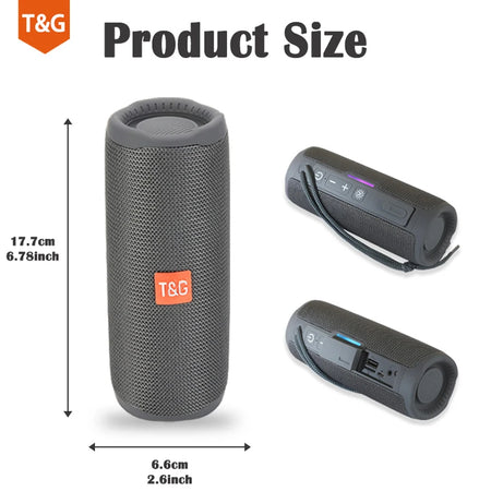 Enceinte Bluetooth portable sans fil Caixa De Som Blutooth Music Sound Box pour radio FM subwoofer audio Bluetooth mains libres Baffe