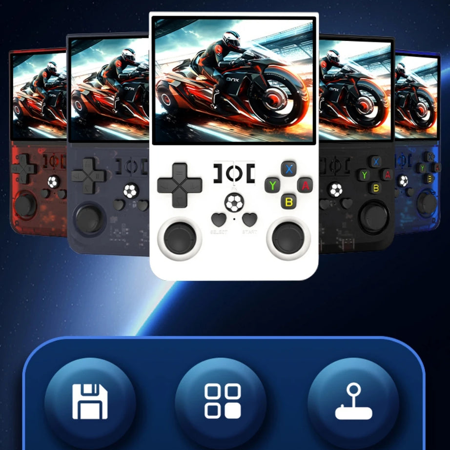 Console de jeux vidéo portable rétro R36 PRO (Open Source) sous Linux, écran IPS 3,5 pouces, 128 Go de stockage, jeux R36S