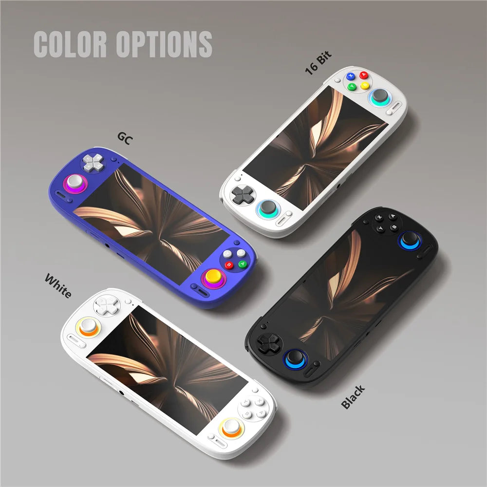 Console de jeux portable Retroid Pocket 5 SD865, écran OLED HD 5,5 pouces, Bluetooth 5.1, Android 13, batterie 5000 mAh, lecteur de jeux vidéo rétro