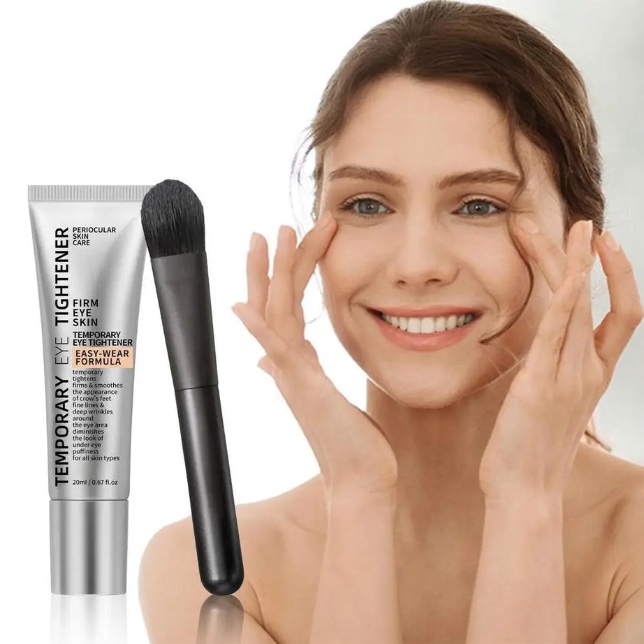 Crème contour des yeux raffermissante instantanée. Crème tenseuse et décongestionnante pour le contour des yeux. Lisse les ridules et atténue les poches et les cernes.
