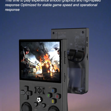 Console de jeux vidéo portable rétro R36 PRO (Open Source) sous Linux, écran IPS 3,5 pouces, 128 Go de stockage, jeux R36S