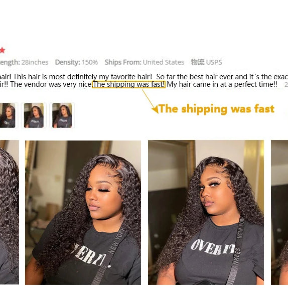 HD Transparent Deep Wave Frontal Wig 13x4/13x6 Curly Lace Front Human Hair Wigs For Women Wet And Wavy Water 5x5 Closure Wig