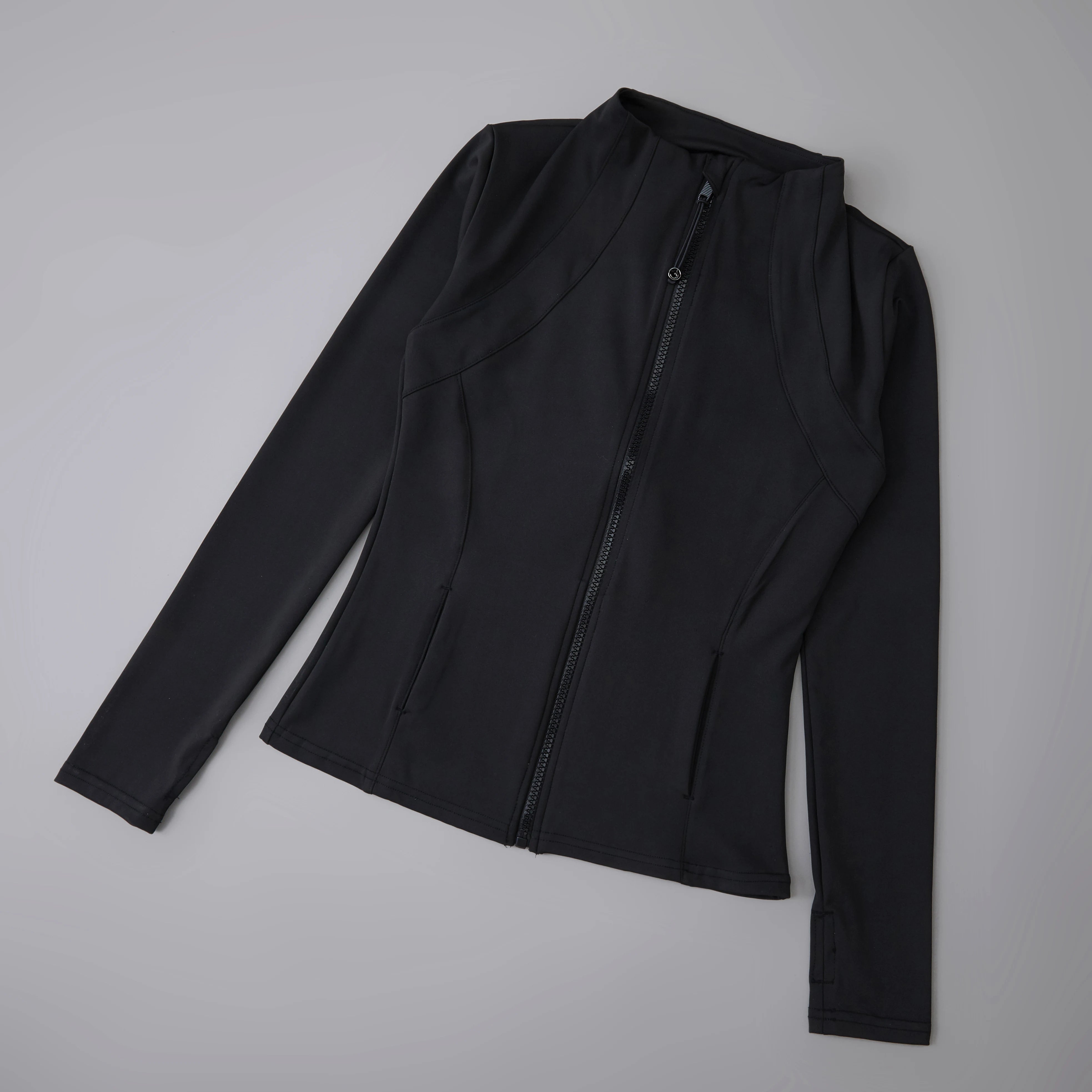 Vêtements de yoga coupe-vent, vêtements de sport pour femme, sweat-shirt à manches longues, veste de sport, haut d'entraînement pour femme, vêtements de sport