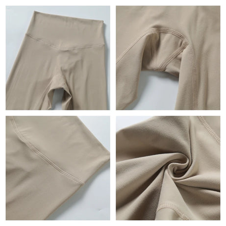 Leggings taille haute Hearuisavy en tissu ultra doux, séchage rapide, parfaits pour la gym, le yoga et la course à pied. Effet push-up.