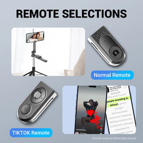 Perche à selfie sans fil FANGTUOSI 1750 mm, trépied, monopode pliable avec lumière LED pour smartphones, prise de vue stable et équilibrée en direct