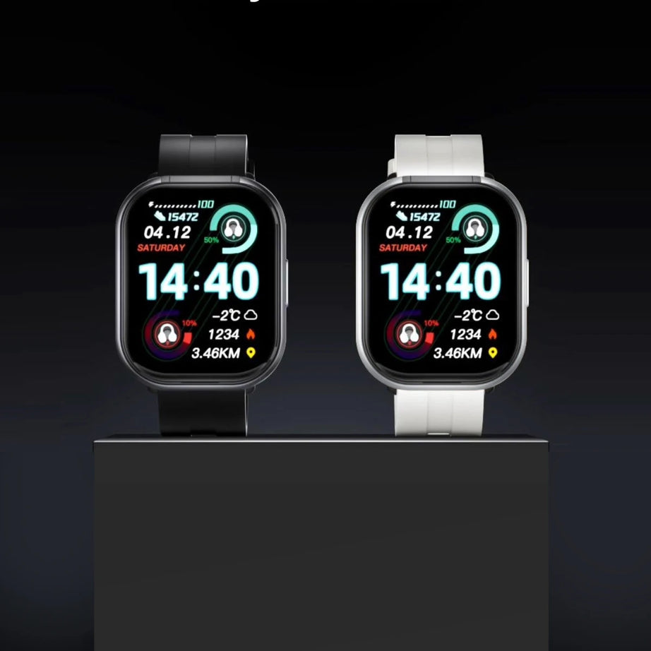 LIGE New Open-back Cip-on Headphones Smart Watch For Men Women 2.01” HD Screen Massive Watch Faces Bluetooth Call Smartwatches