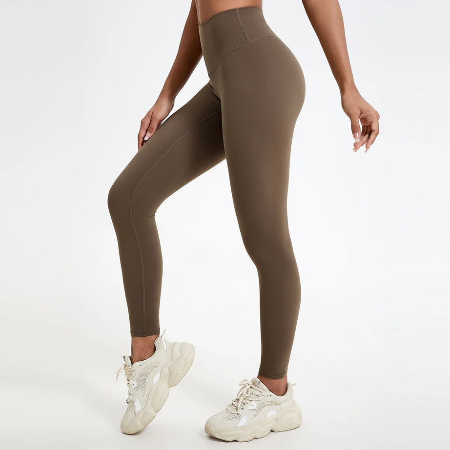 Leggings taille haute Hearuisavy en tissu ultra doux, séchage rapide, parfaits pour la gym, le yoga et la course à pied. Effet push-up.