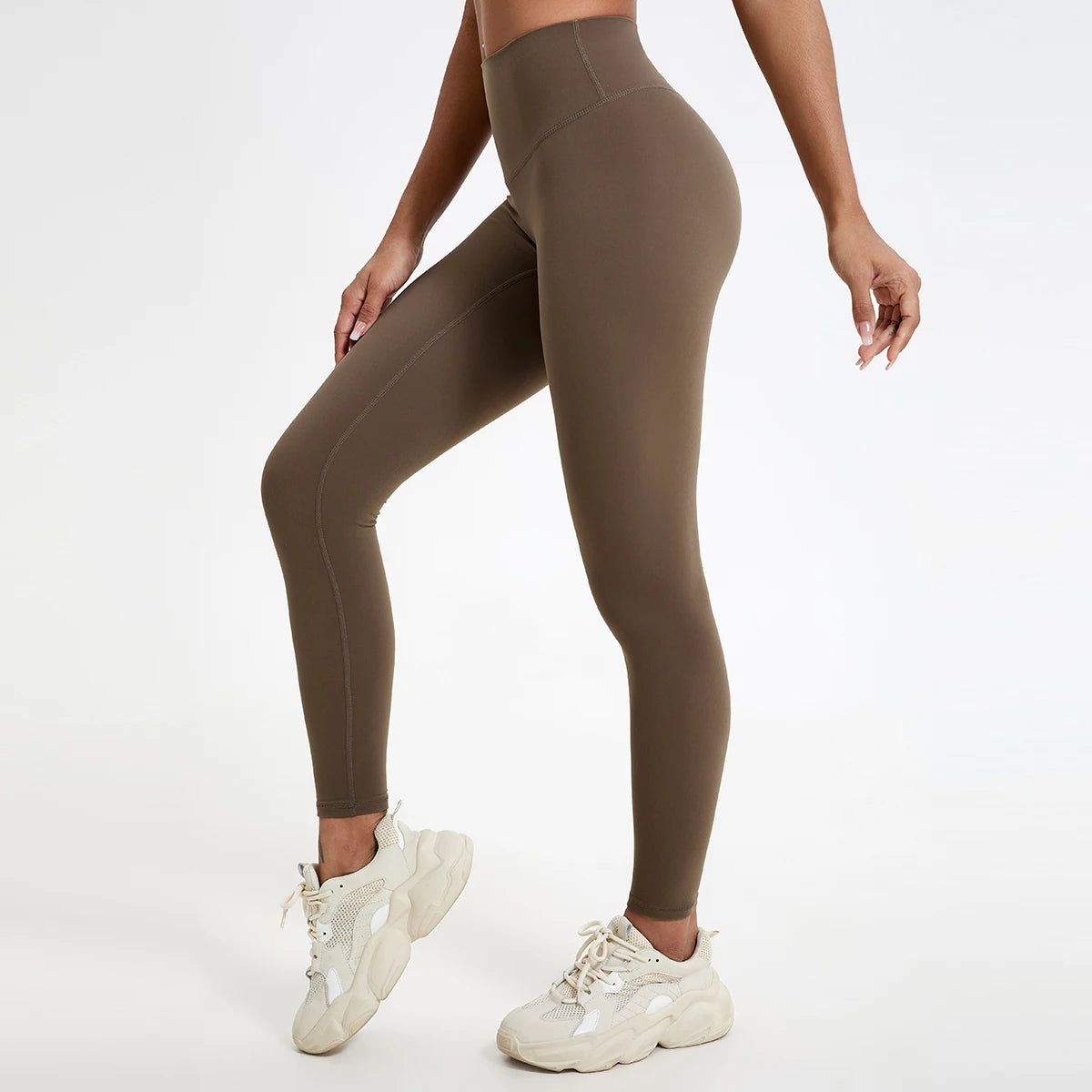 Leggings taille haute Hearuisavy en tissu ultra doux, séchage rapide, parfaits pour la gym, le yoga et la course à pied. Effet push-up.
