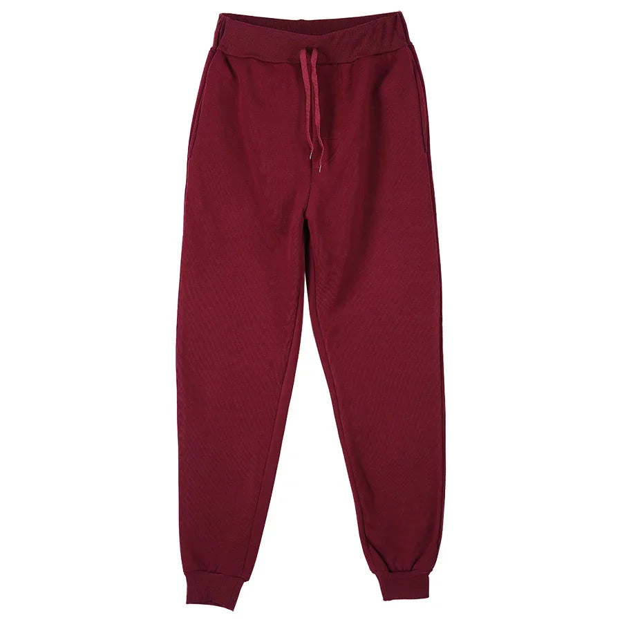 Pantalon de survêtement unisexe automne-hiver pour le fitness, le jogging et la course à pied, confortable et décontracté, style streetwear, pour hommes et femmes.
