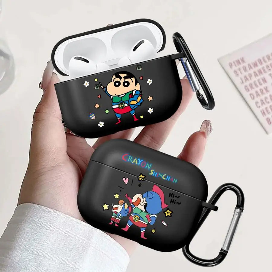 Étui Shin Dynamic Superman pour AirPods 1 Pro 2 3 4 Pro 3 Pro 2