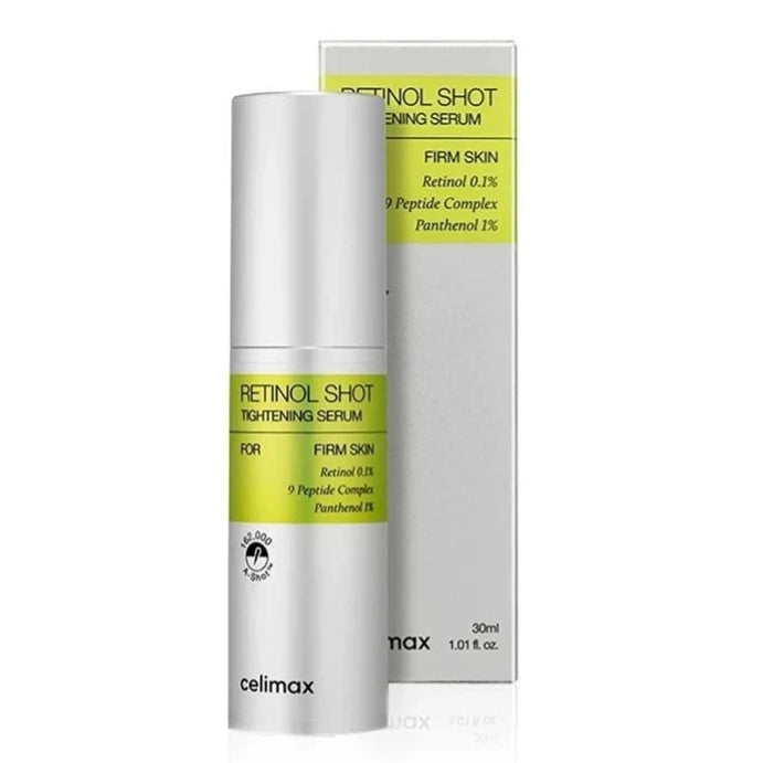 Celimax The Vita A Retinal Shot Booster Raffermissant Peau Contour des Yeux Crème 15ml Sérum Visage 30ml Coffret Soins de Beauté Coréens Original